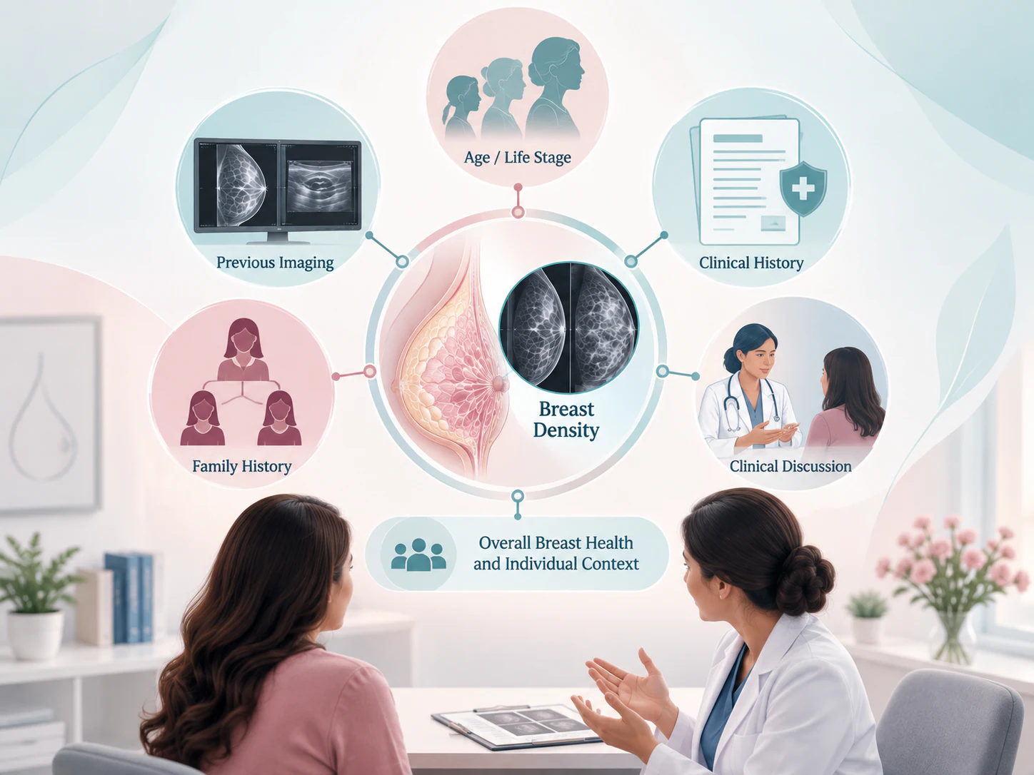 Breast density and risk context