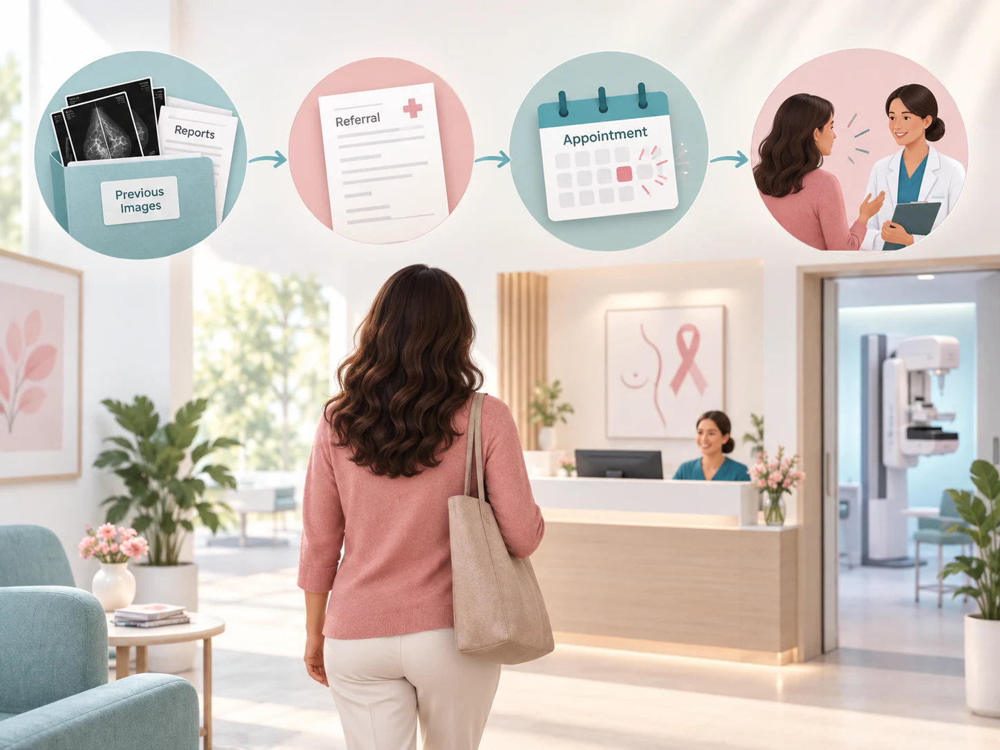 Preparing for a mammography appointment